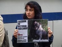 Hayvan hakları savunucuları protesto etti