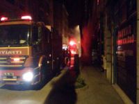 Bursa'da iş yeri yangını
