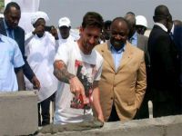 Başkan, Messi'nin şoförü oldu!