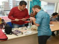 NİLSEM'in geleneksel ok yapımı kursuna ilgi büyük