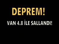Van'da 4.8 şiddetinde deprem!