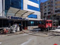 İzmir'da hastanede yangın