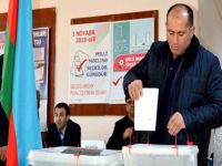 Azerbaycan'da da halk sandık başında