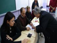 Çanakkale'de oy verme işlemi devam ediyor