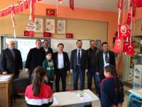Bursaspor Başkanı'ndan Kestel'e ziyaret
