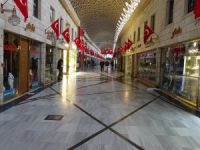 Bursa'da kapalı çarşı kapandı