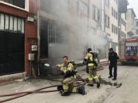 Bursa'da tekstil atölyesinde yangın