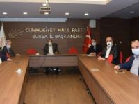 Bursa CHP'de korona toplantısı