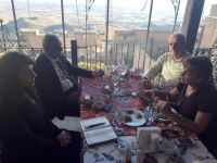 New York Times yazarı, Ahmet Türk'ü ziyaret etti