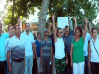 Mudanya'da Suruç eylemi