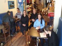 Şizofreni hastaları kafede çalışıyor