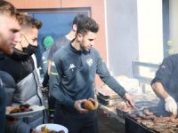 Bursaspor'da barbekü partisi