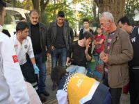 Kaza yaptı, sigarasını içmeden sedyeye yatmadı