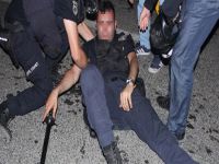 IŞİD Militanı kendini patlattı! Yaralı polisler var