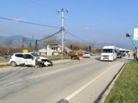 Bursa'da kaza:2 yaralı