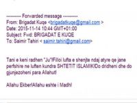 Arnavutluk'ta bakana tehdit: Şimdi sıra sizde
