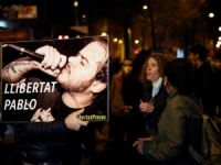 Rapçi Pablo Hasel’in destekçileri sokaklarda