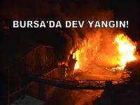 Fabrika küle döndü (Videolu)