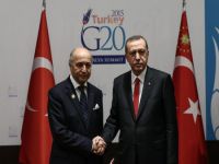 Erdoğan, Fransa dışişleri bakanını kabul etti