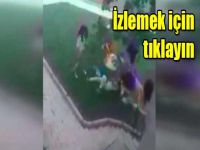 Kızlar kavga etti erkekeler kameraya çekip iddiaya girdi