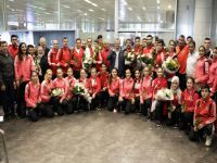 Dünya ikincisi Karate Milli Takımı yurda döndü