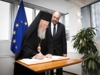 Bartholomeos, Avrupa Parlamentosu'nu ziyaret etti
