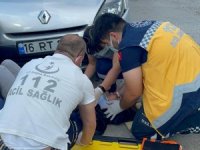 İznik'te kaza: 2 yaralı