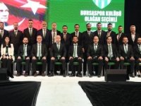 Bursaspor Kulübü'nde yeni yönetimin görev dağılımı