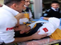 Ambulans ile otomobil çarpıştı