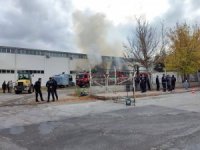 Eskişehir OSB'de fabrika yangını