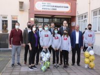 Gürsu'da okullara destek