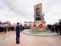 İmamoğlu Atatürk'ü anma törenine katıldı