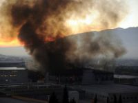 Bursa’daki yangına İstanbul'dan  4 araç...