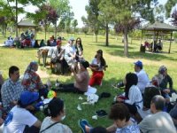 Bursa'da hastalara piknik morali