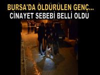 Bursa'da cinayet...