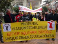 Aleviler Doğu'daki olayları protesto etti