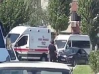 Hastane önünden ambulans çalındı