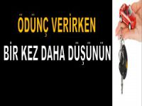 Ödünç vermeden önce bir kez daha düşünün