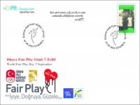 PTT'den 'Dünya Fair Play Günü' zarfı