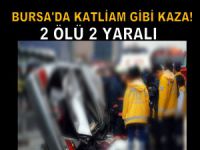 Bursa'da feci kaza!