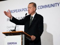 Erdoğan, Prag’da konuştu