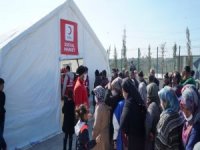 Deprem bölgesinde 5 sosyal market açıldı