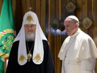 Papa ve Patrik arasında tarihi görüşme