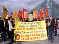 Bursa'da işçi eylemi