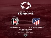 Beşiktaş, depremzedeler için sahada