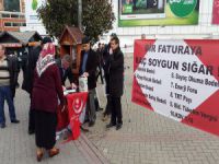 Bursa'da elektrik faturalarına tepki
