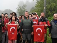 Uludağ'da 19 Mayıs yürüyüşü
