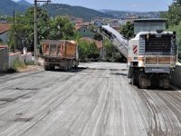 Bursa'da yollar yenilendi
