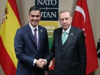 Erdoğan, Sanchez ile görüştü