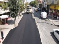 Bursa'da asfalt çalışmaları sürüyor